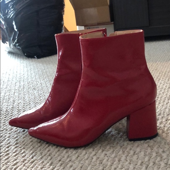 Red booties - Picture 4 of 6